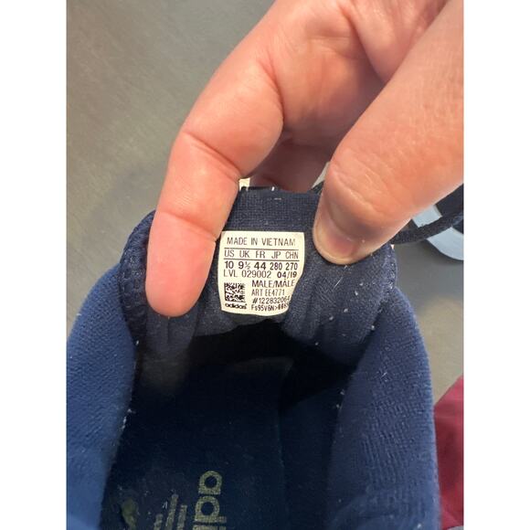 Adidas Men EQT Gazelle Shoes Running Navy Black Casual GYM Shoe EE4771 Size 10 - Picture 7 of 8